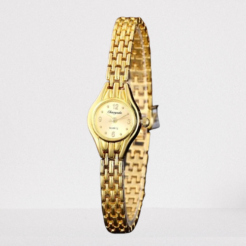 Classic Plain Women’s Watch Gold