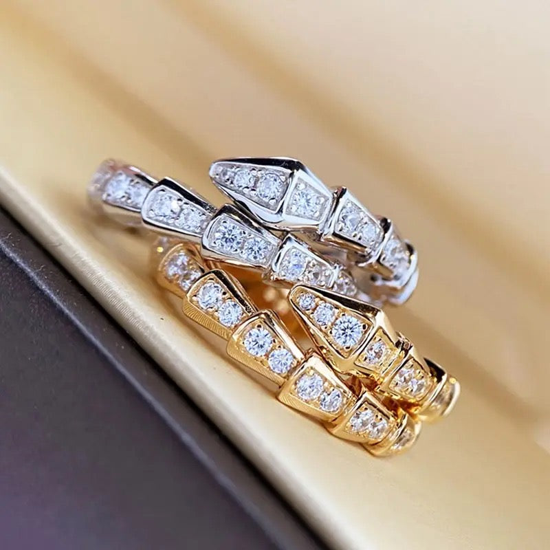 Snake Adjustable Rings