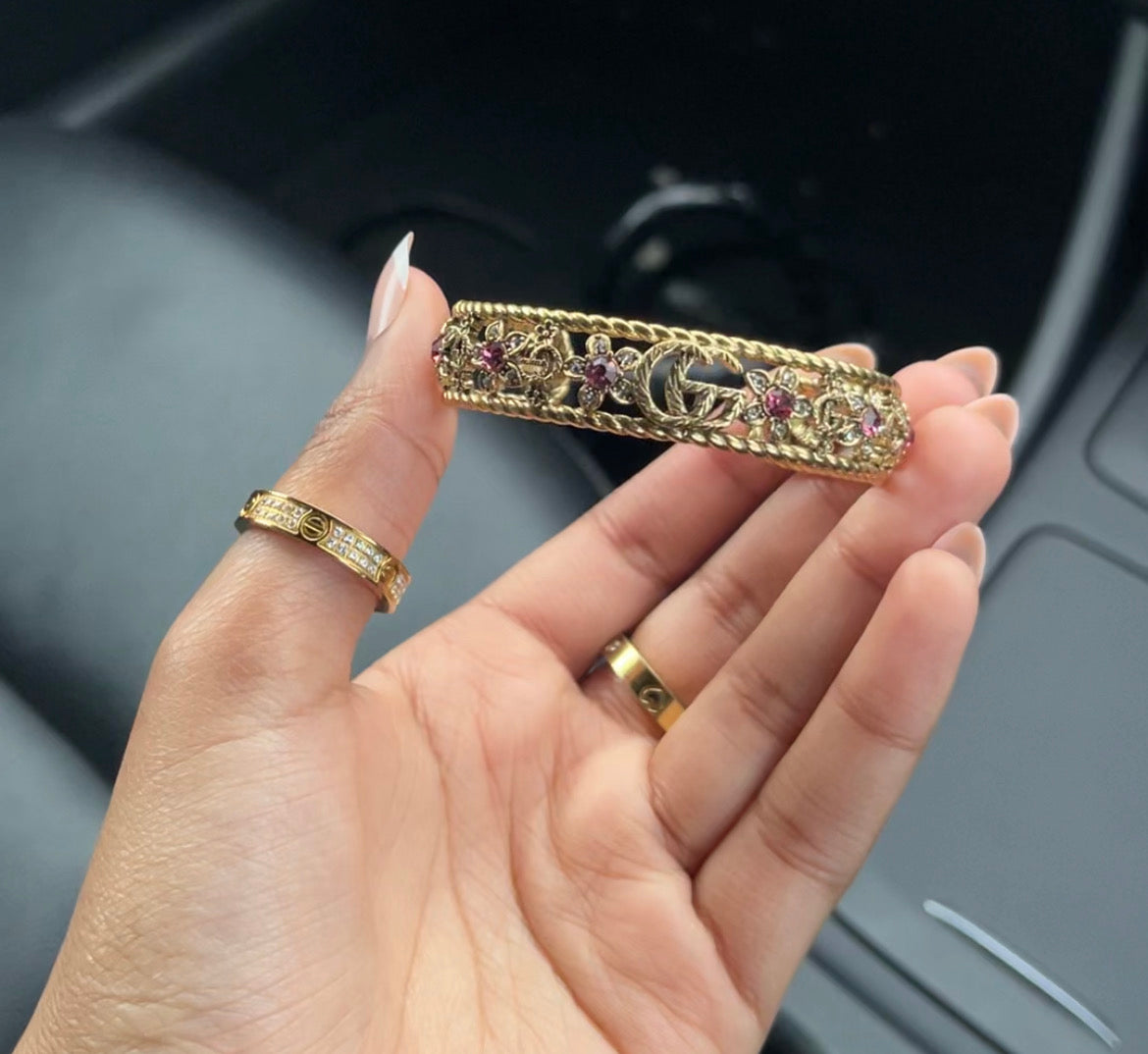 Double G Chunky Bangle