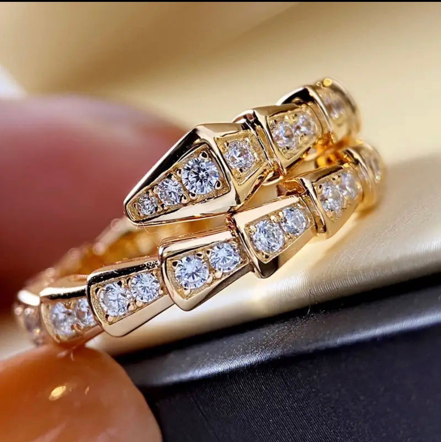 Snake Adjustable Rings