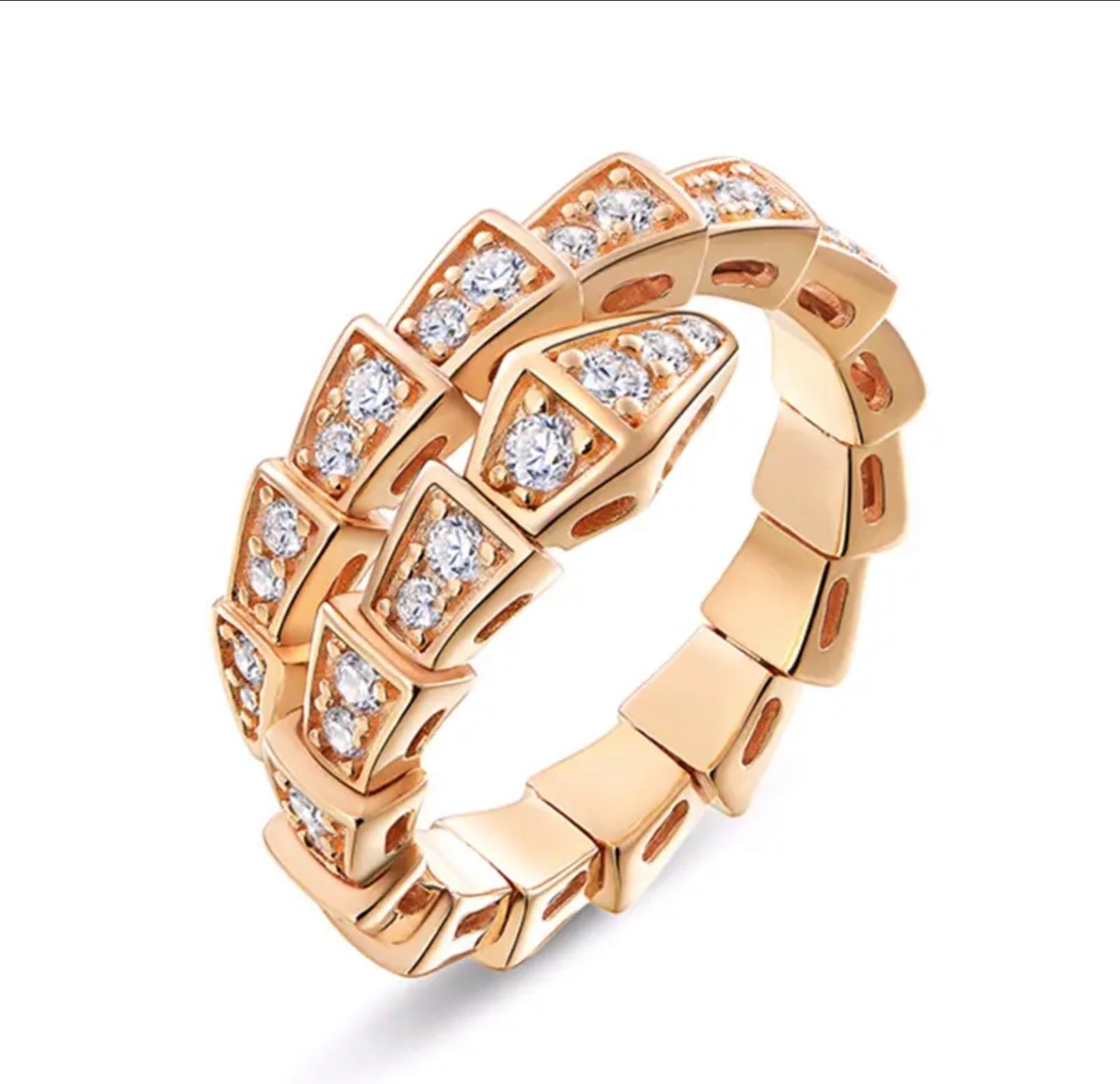Snake Adjustable Rings